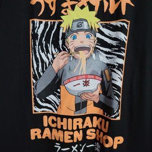 Naruto Ichiraku Ramen Shop Men's 3XL Shirt, XXXL, New